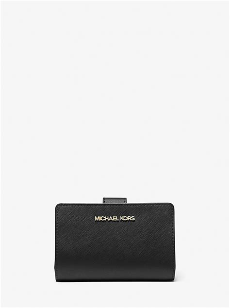 michael kors small crossgrain leather wallet|Michael Kors small wallet sale.